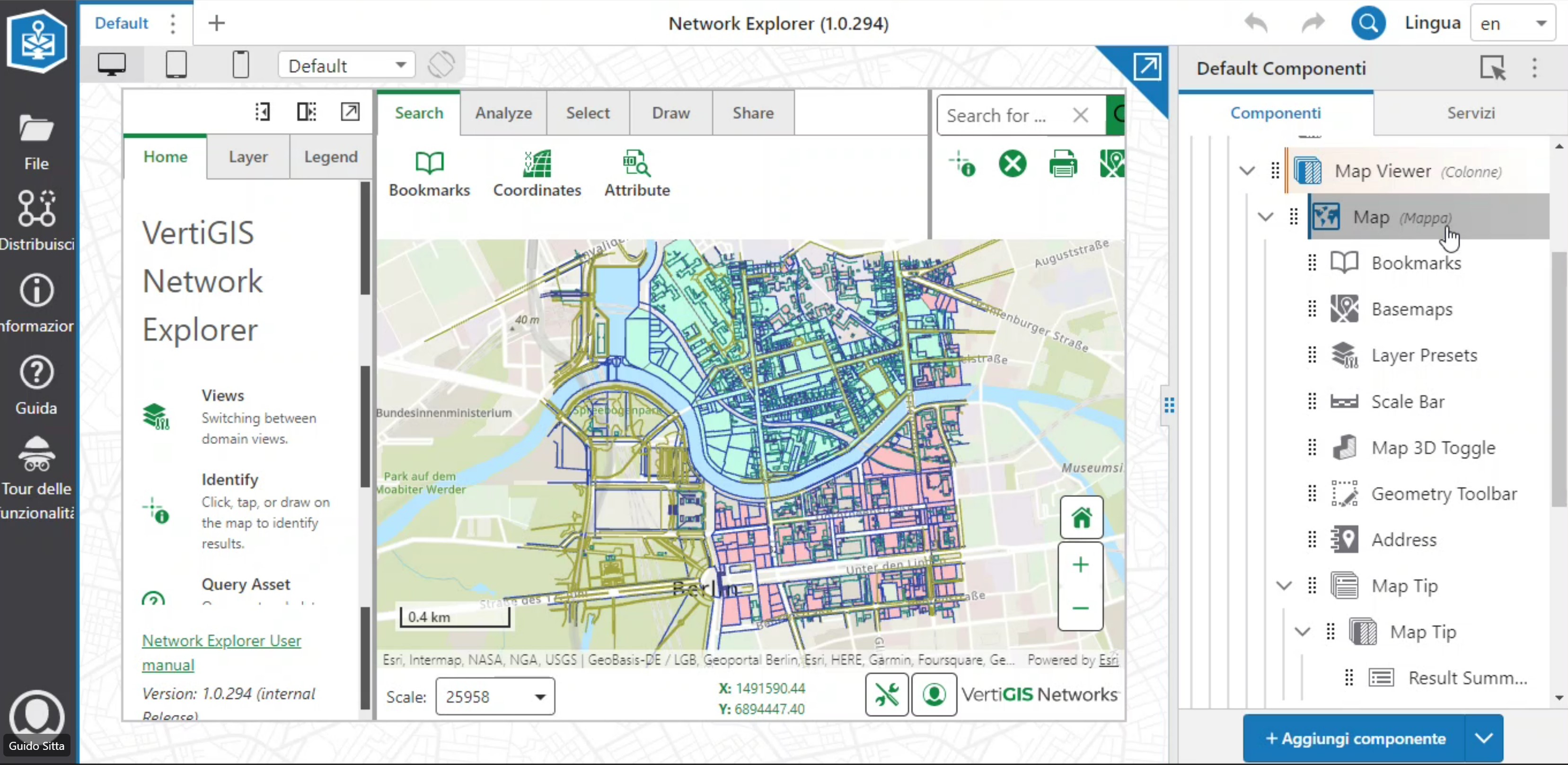 VertiGIS Network Explorer